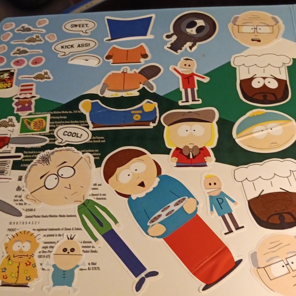 SOUTH PARK STICKYFORMS BOOK - Picture 3 of 8
